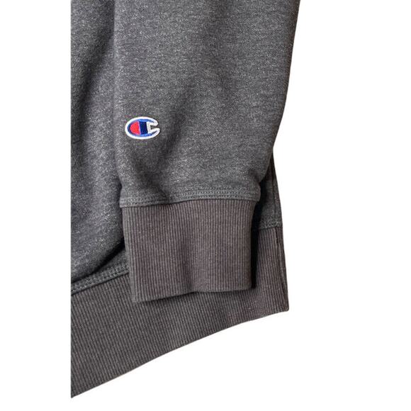 Vintage Champion C Logo Crewneck Sweatshirt Gray Mens Size Large - Picture 3 of 6